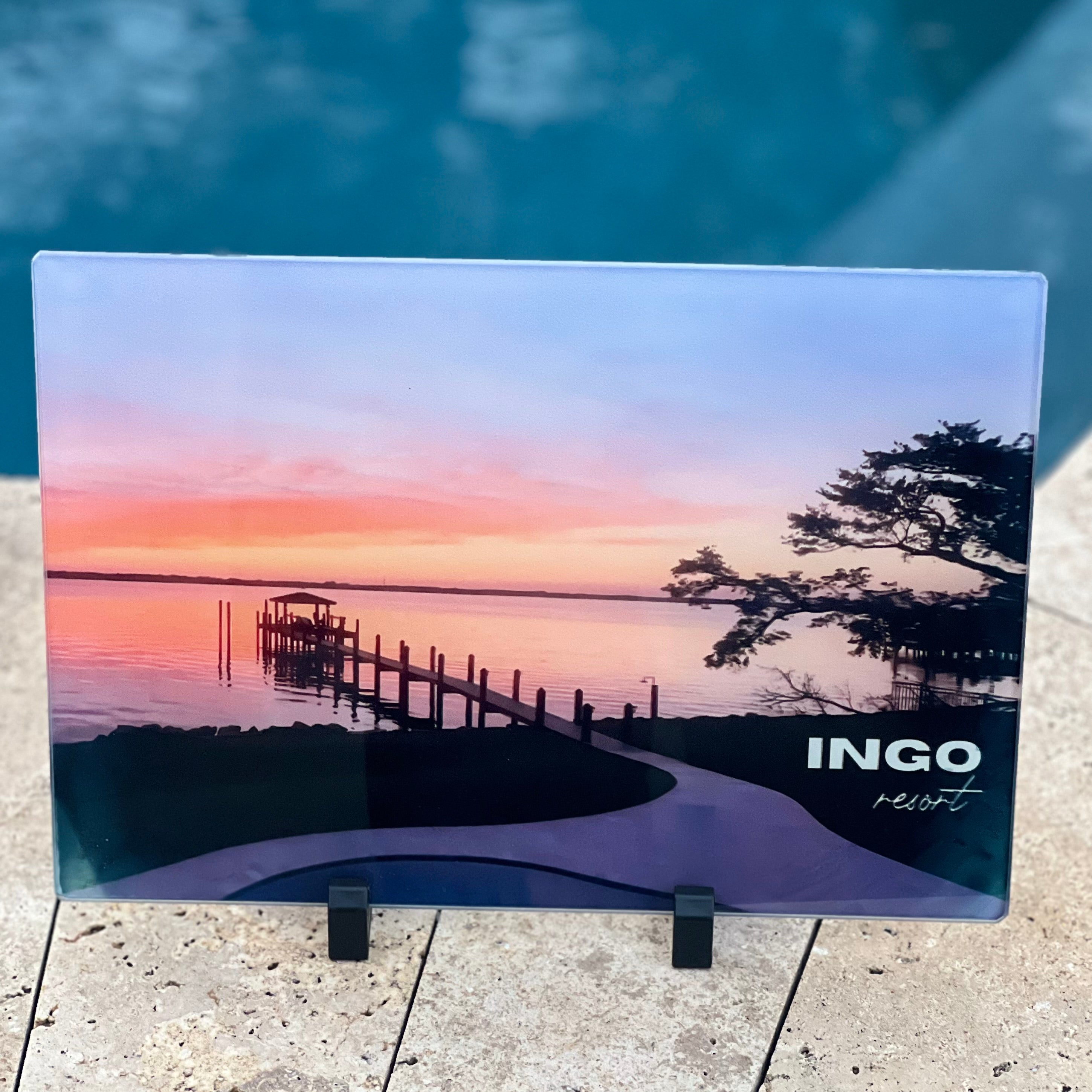 Photo Glass Cutting Board